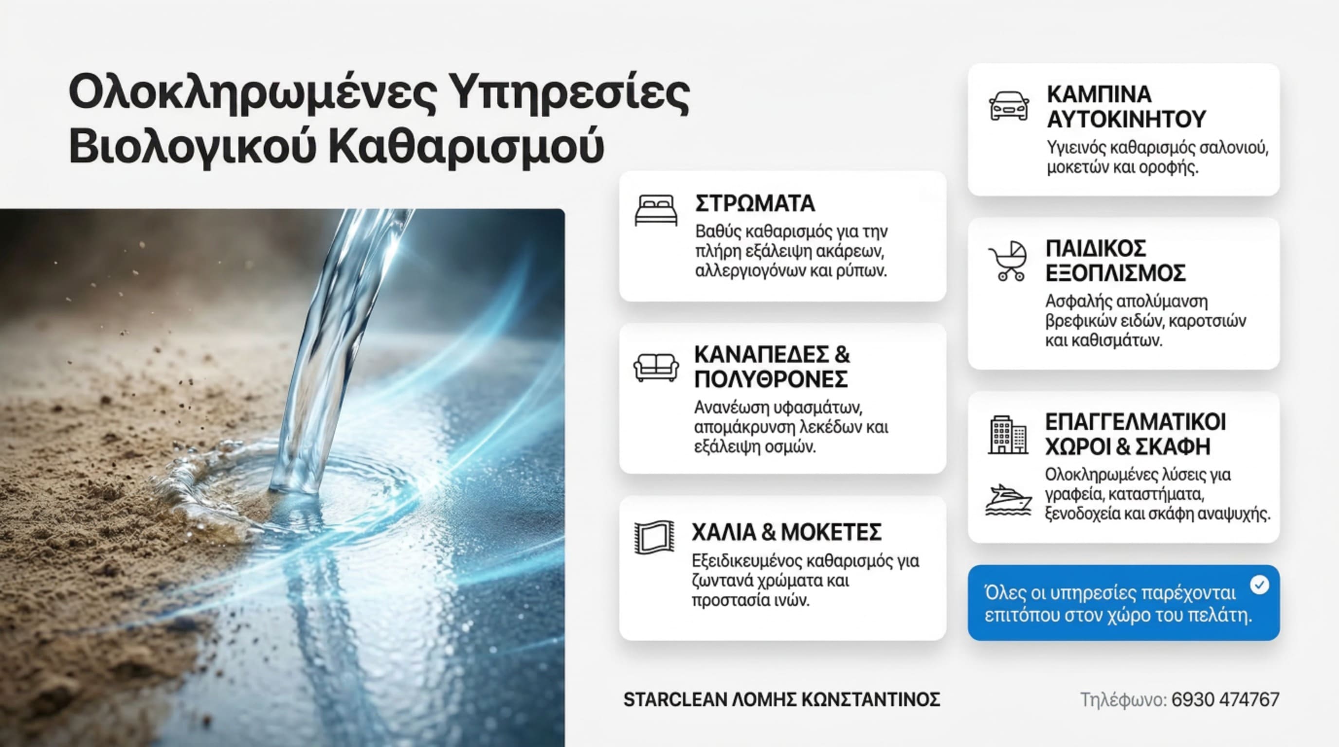 Ολοκληρωμένες υπηρεσίες βιολογικού καθαρισμού